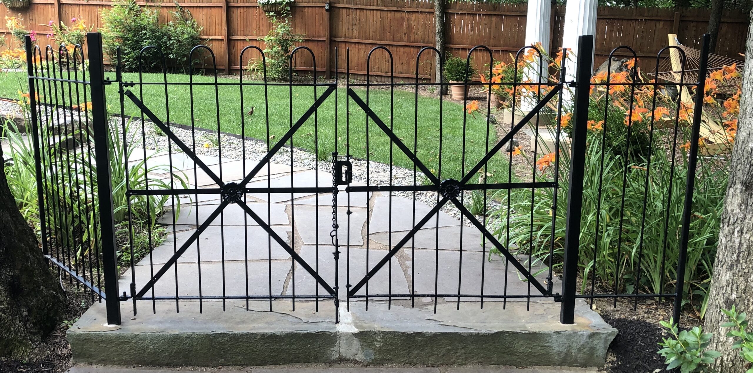 reused restored hairpin style gates