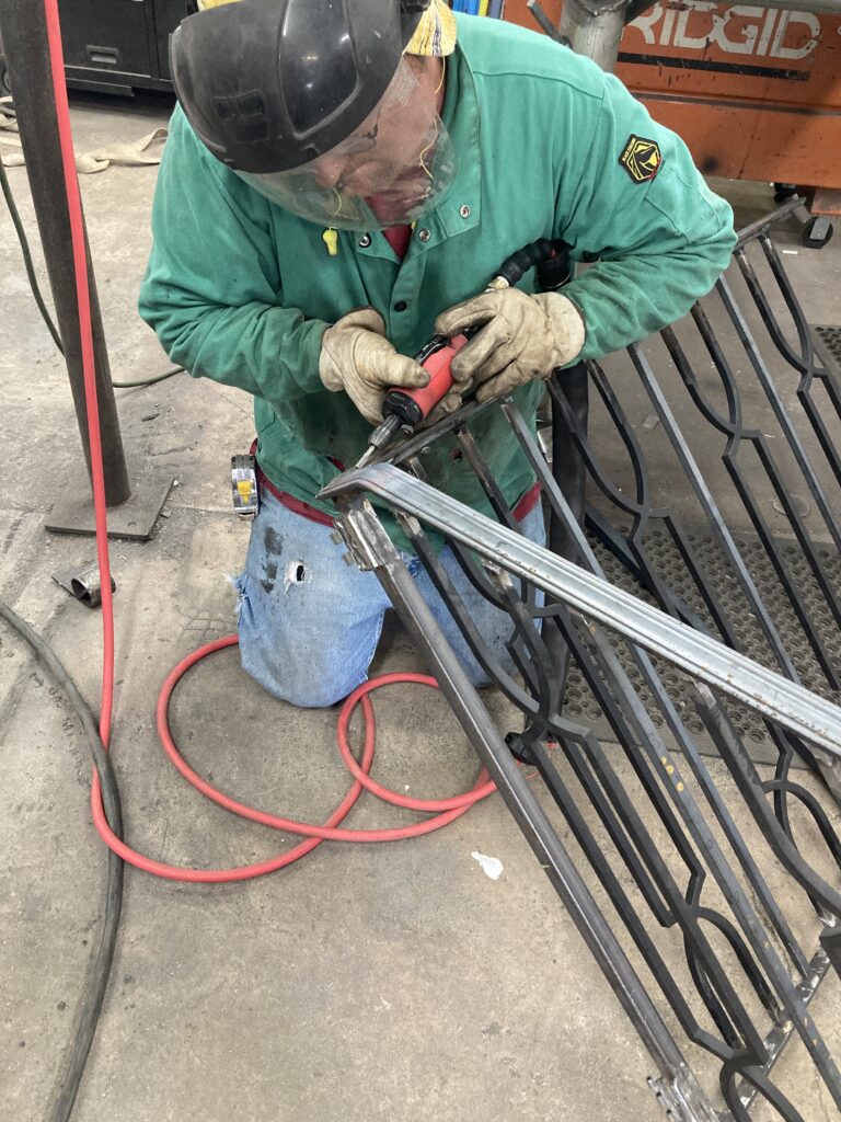 welding blue bell